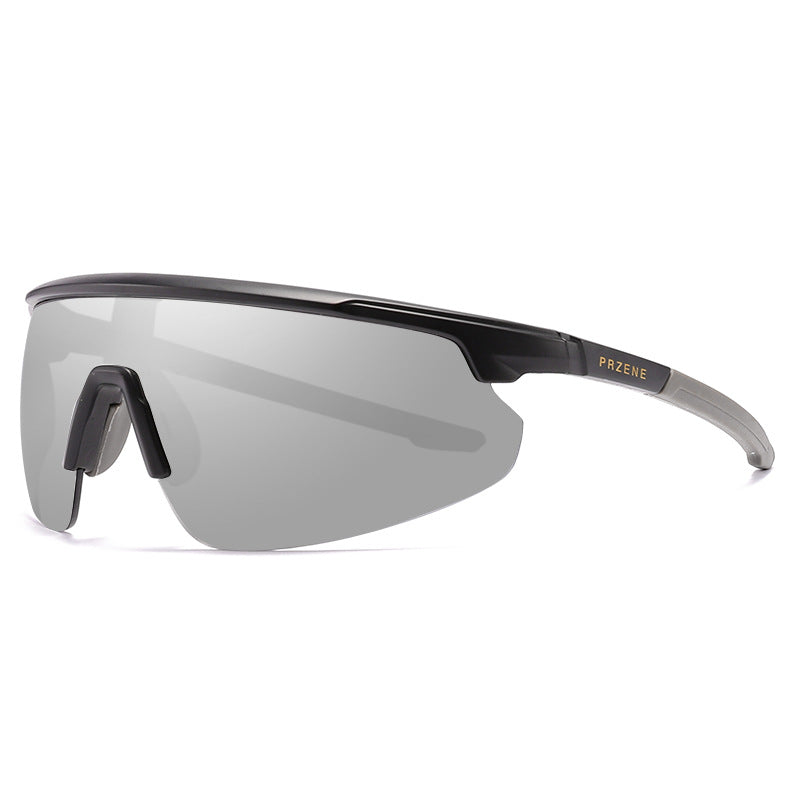 Herren Sport Performance Shield Sonnenbrille Brehn