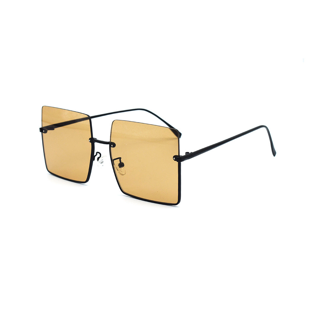 Modische Übergroße Quadratische Sonnenbrille Brehn