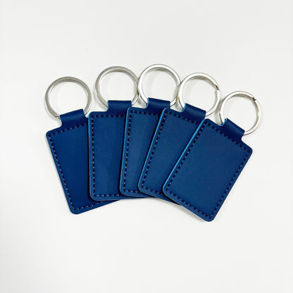 Unisex Schlüsselanhänger aus hochwertigem Kunstleder mit individuellem Etikett Brehn