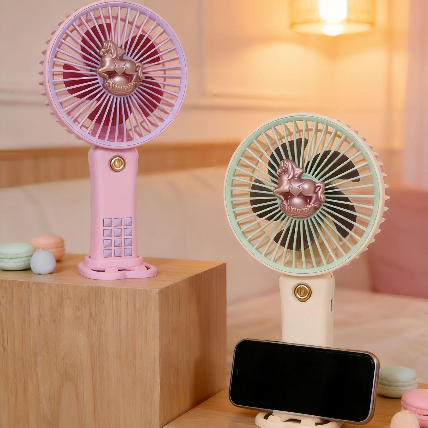 Damen Tragbarer Mini-Ventilator mit attraktivem Kinderdesign Brehn