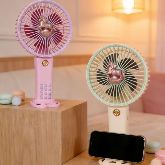 Damen Tragbarer Mini-Ventilator mit attraktivem Kinderdesign Brehn