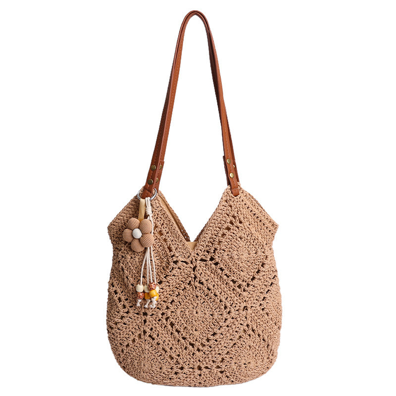 Handgefertigte Makramee-Shopper Tasche Brehn