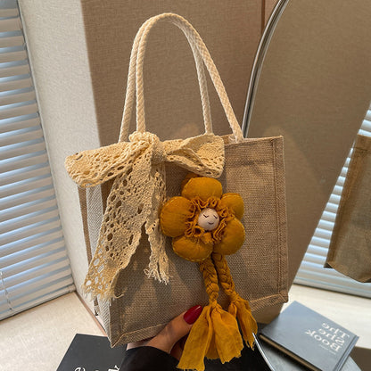 Artisan Floral Akzent Handtasche
