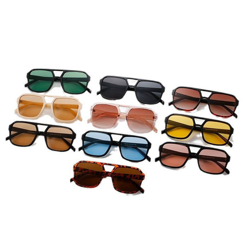 Fashion Forward Quadratrahmen Sonnenbrille Brehn