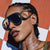 Damen modische Sonnenbrille mit abnehmbaren Gläsern Brehn