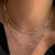 Zarte Mehrfarbige Perlenkette Armband Brehn