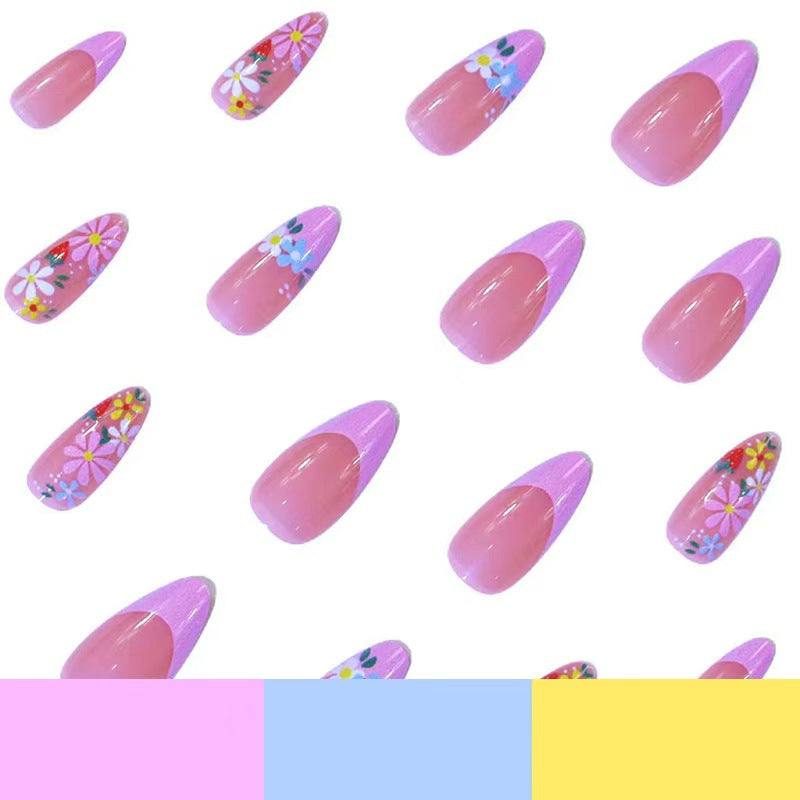 Florales Acryl-Nagelkunst-Set Brehn