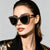 Damen Sonnenbrille mit luxuriösem Kristallbesatz Brehn