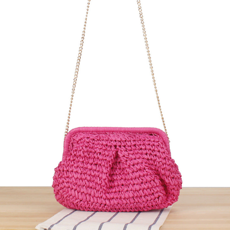 Handtasche Im Eleganten Makramee-Stil Brehn