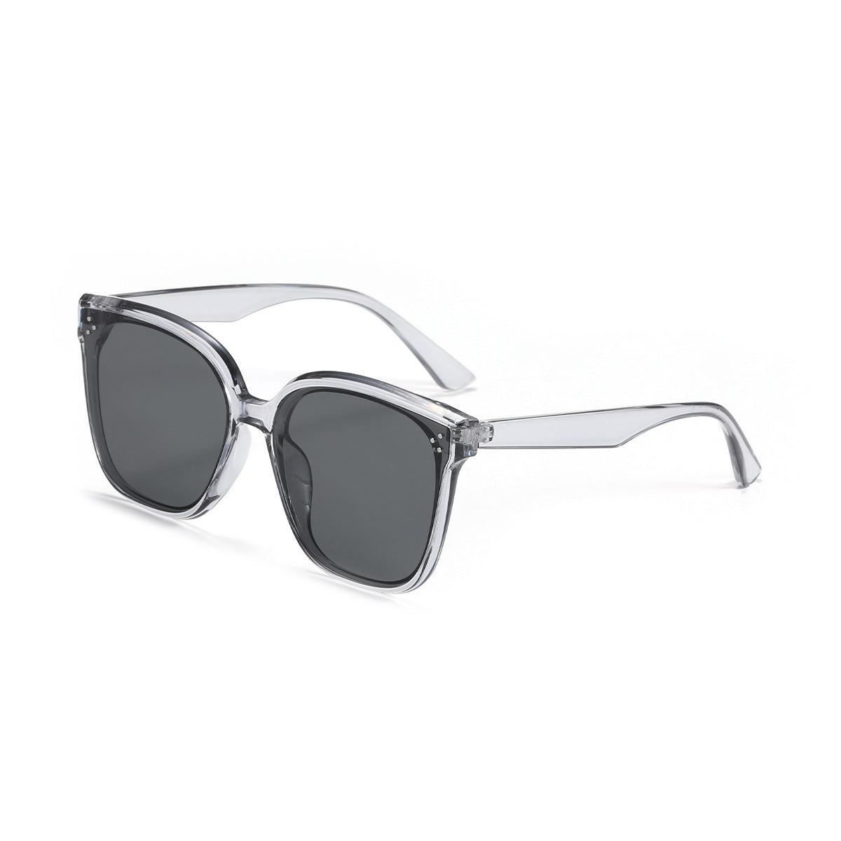 Damen modische Sonnenbrille mit transparentem Akzent Brehn