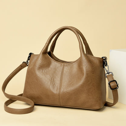 Klassische Kunstleder Handtasche Brehn