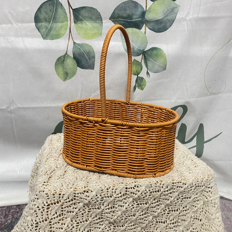Unisex Korb aus geflochtenem Material Brehn
