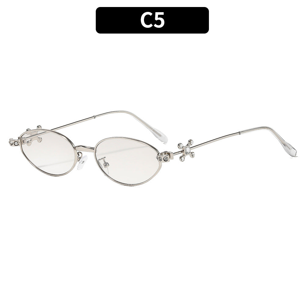 Elegante Katzenaugen-Brille