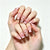 Florale dekorative Press-on-Nageltipps Brehn