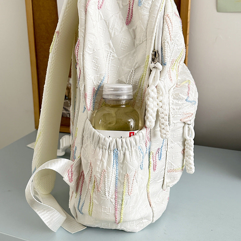Rucksack mit Buntem Geometrischem Design Brehn