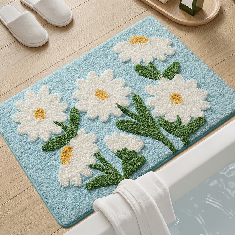 Vintage Floral Badematte Brehn