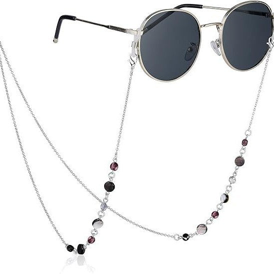 Elegante Perlen Brillen Kette Brehn