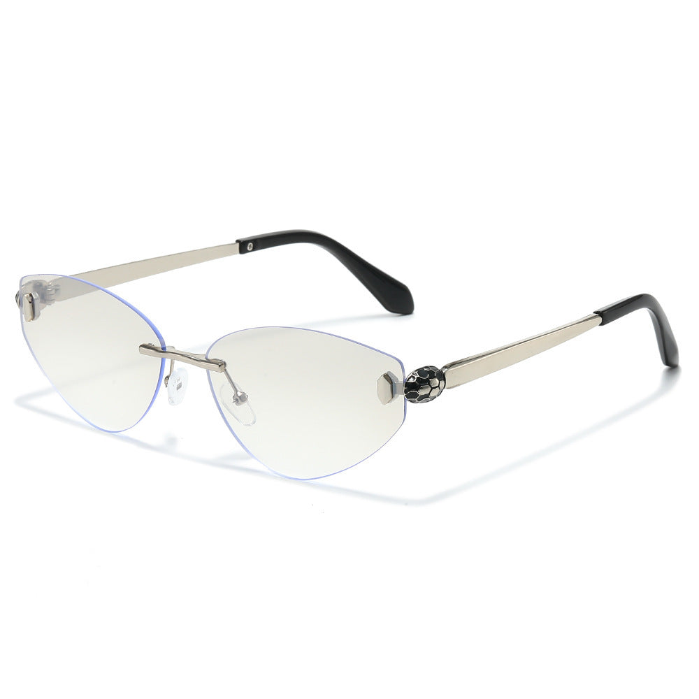 Cat-Eye Vision Shield Sonnenbrille Brehn