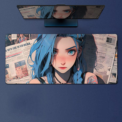 Anime-inspirierte Gaming-Mauspad