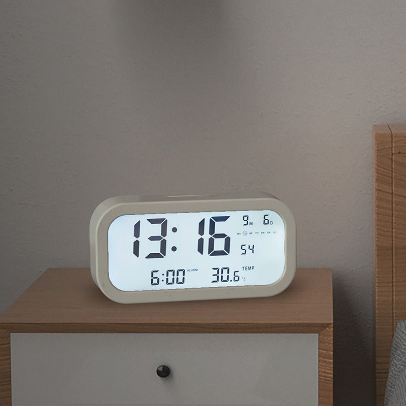 Digitaler Multifunktionaler Wecker mit Temperatur- und Wochentagsanzeige Brehn