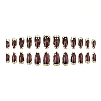 Elegante mandelförmige Nagelverstärkungen Brehn 1789915251