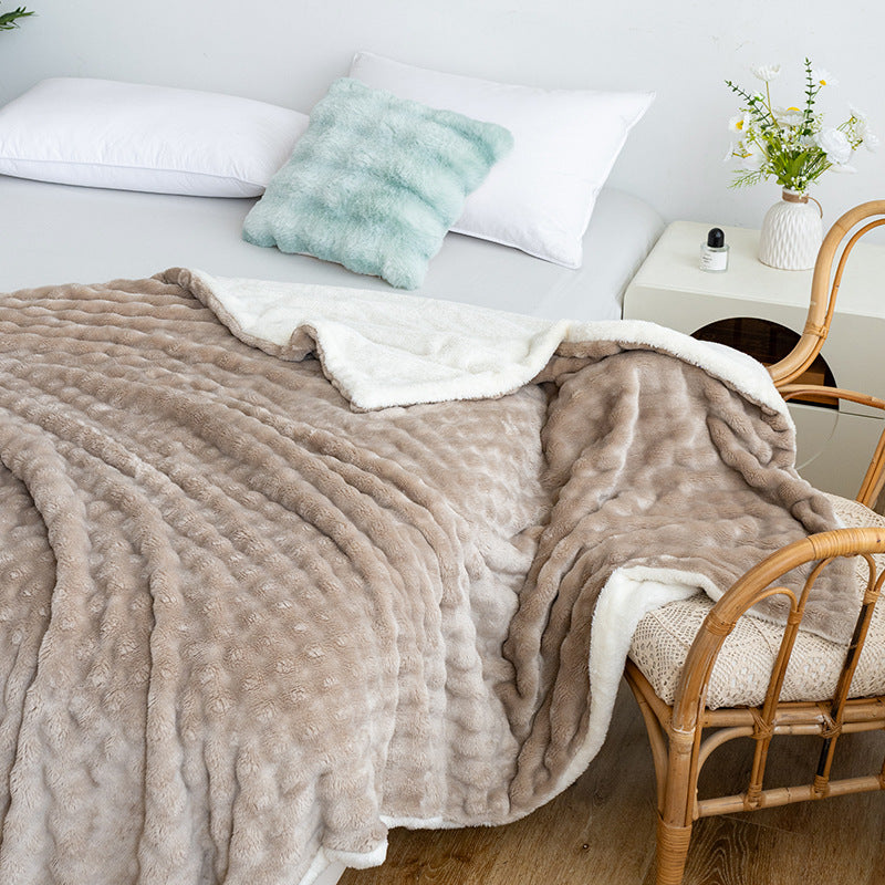 Gemütliche Fleece-Decke