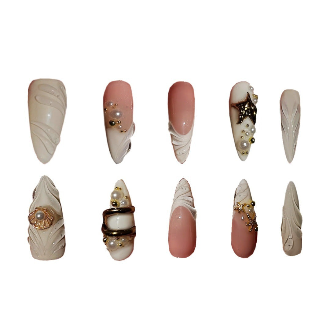 Elegante Nagelkunst Brehn