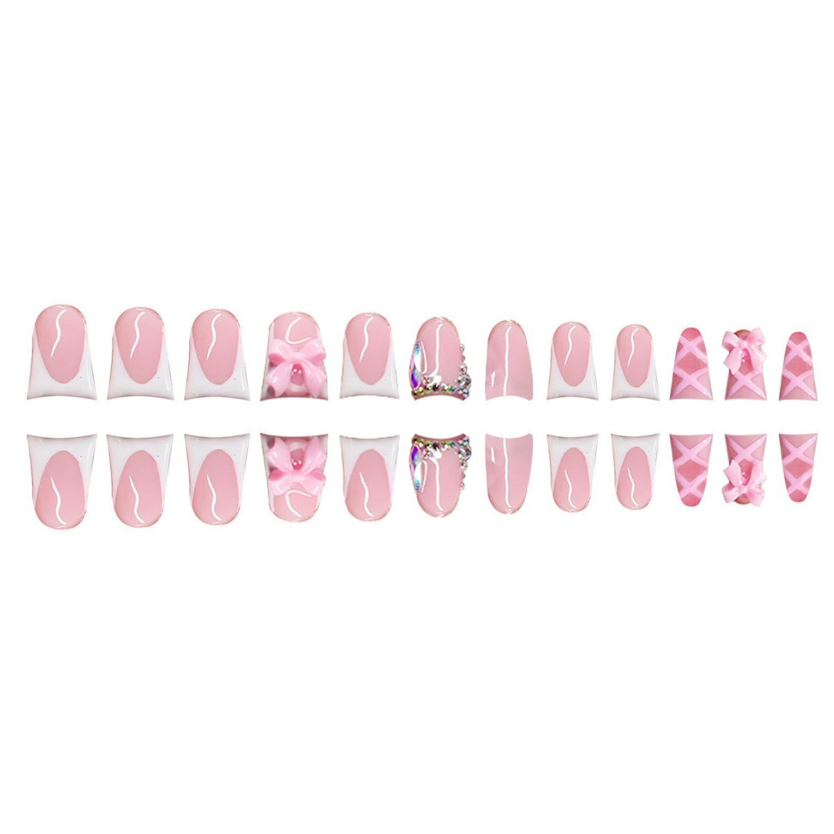 Dekoratives 3D Nagelkunst Set Brehn