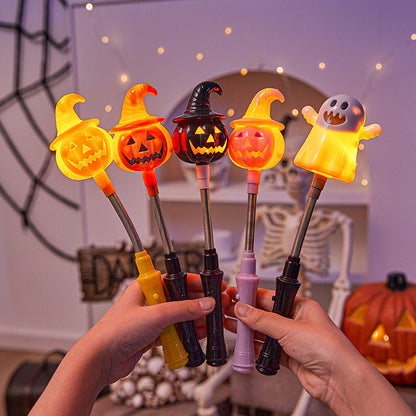 Kreative Halloween Deko-Kerze mit Kürbis-Motiv Brehn