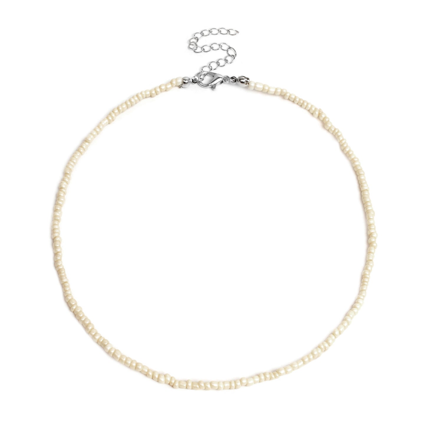 Buntes Perlen-Choker-Halsband Brehn