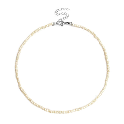 Buntes Perlen-Choker-Halsband Brehn