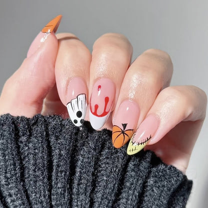 Kreatives Kunstnagelset mit Basketball-Design Brehn