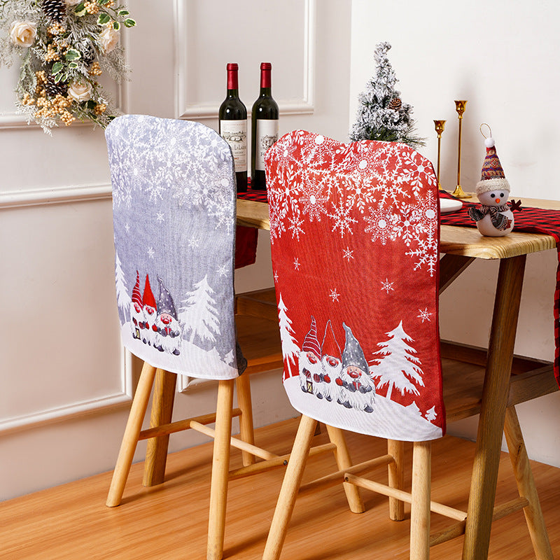 Festliche Stuhlüberzüge mit Weihnachtsmotiven Brehn