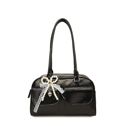 Elegant Verzierten Handgefertigten Schultertasche