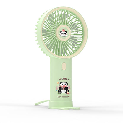 Damen Tragbarer Handventilator mit niedlichem Panda-Design Brehn