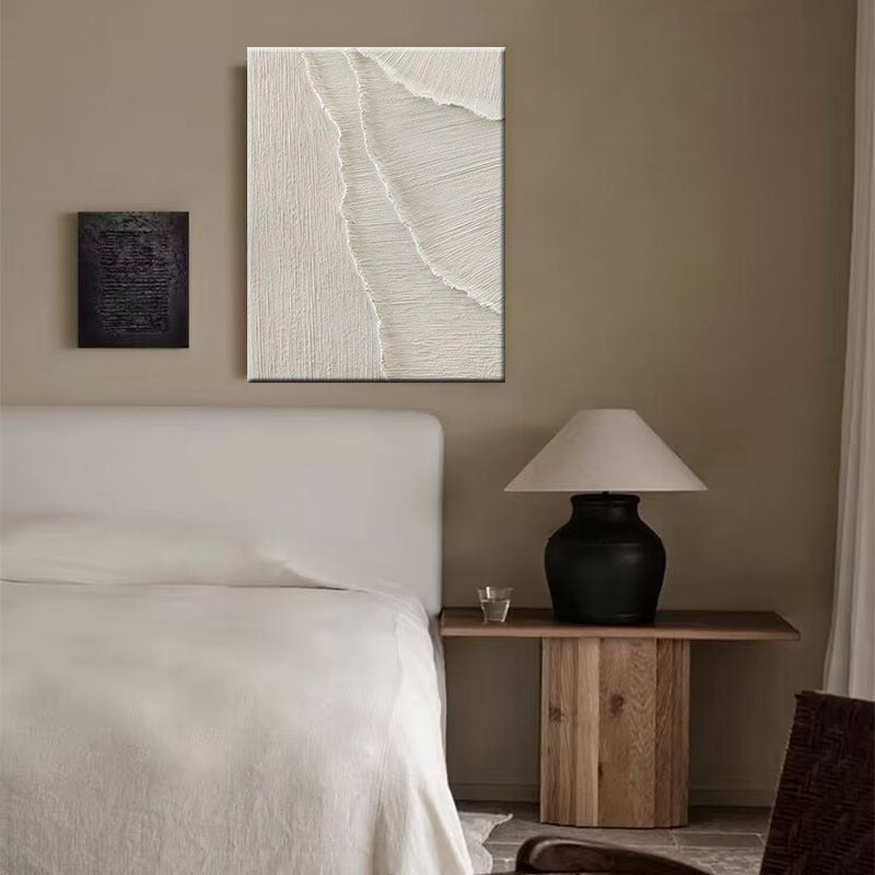 Elegante Texturierte Leinwand Wandkunst