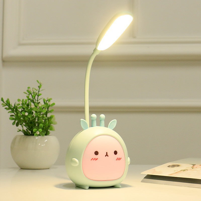 Damen LED Schreibtischlampe im verspielten Design Brehn
