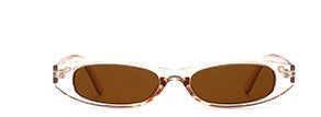 Modische Slim Frame Brille Brehn