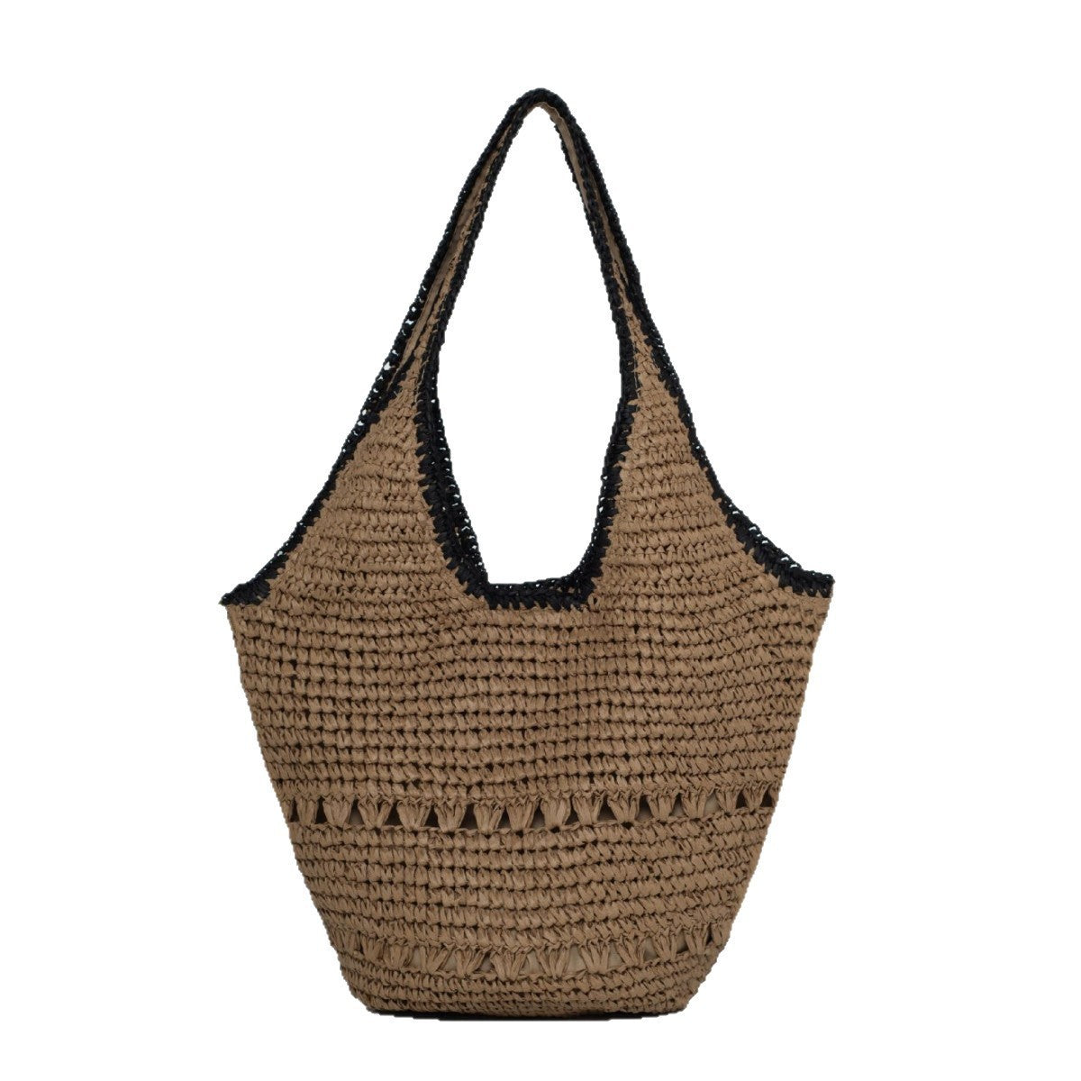 Handgefertigte Basttasche mit Raffiniertem Design Brehn