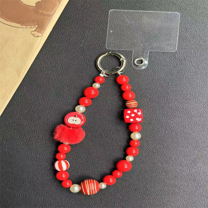 Perlen Charakter Schlüsselanhänger Halter Brehn
