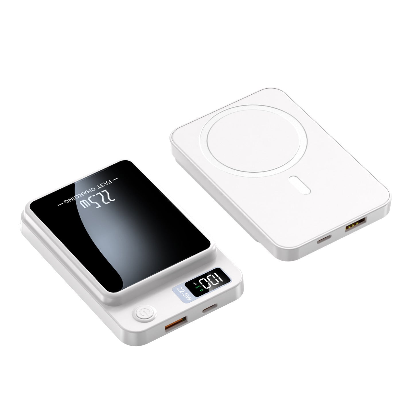 Powerbank mit intelligentem Schnellladesystem und digitaler Leistungsanzeige Brehn