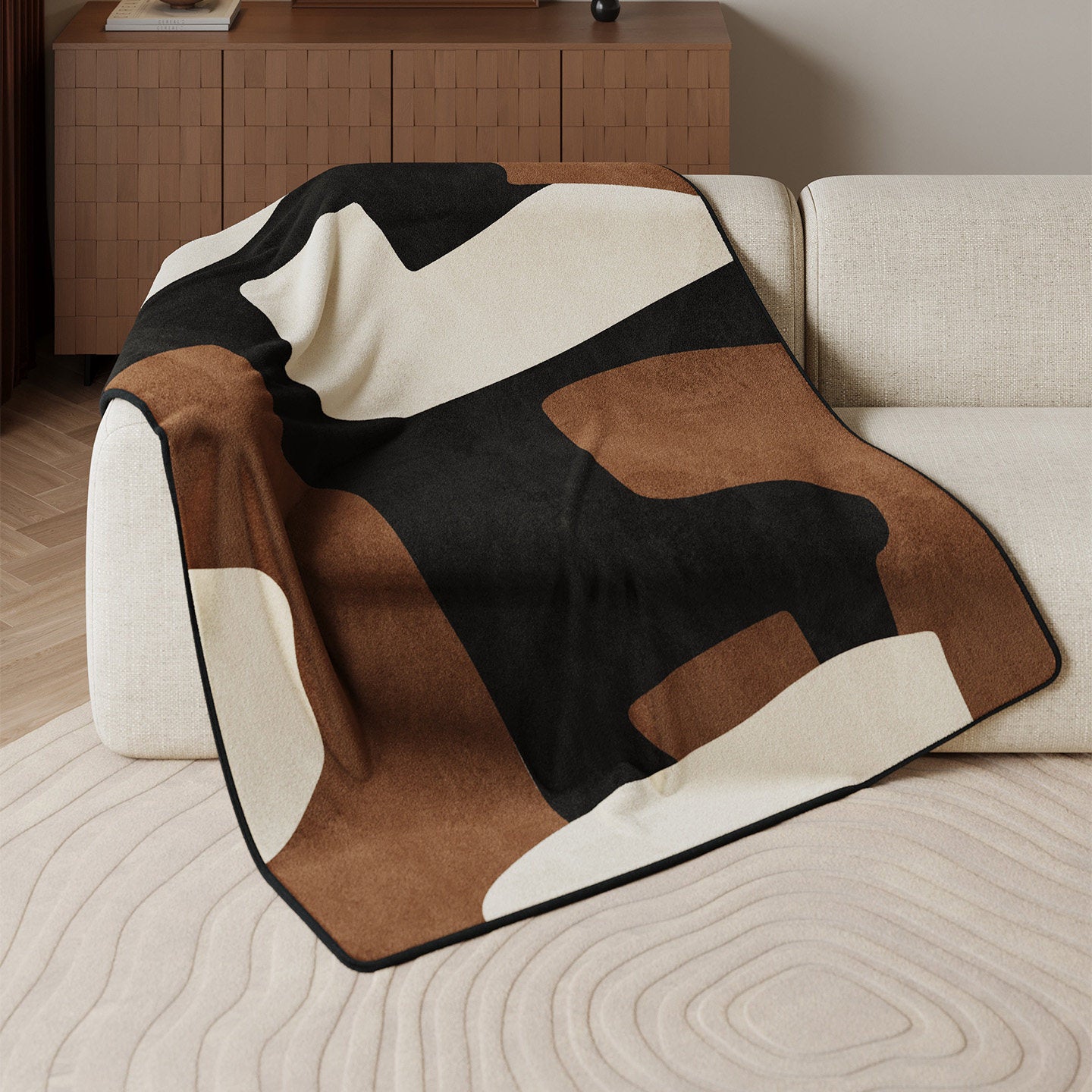 Dekorative Kuscheldecke