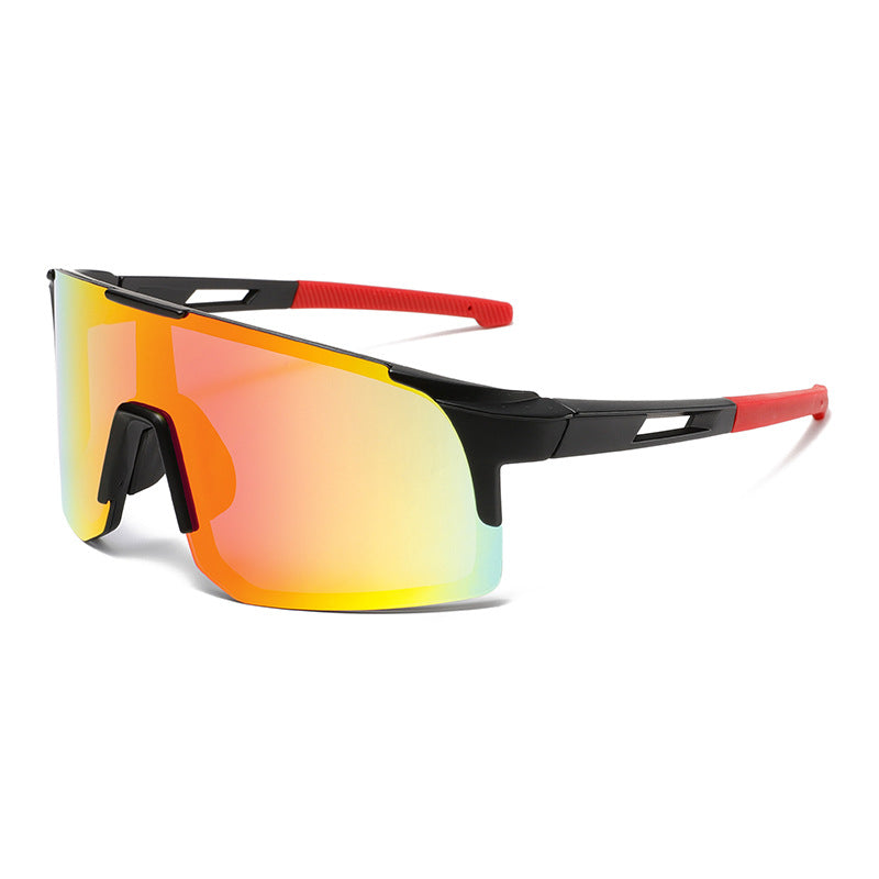Unisex nan sportliche Wraparound Sonnenbrille mit polarisierten Gläsern, hohem UV-Schutz und rutschfestem Nasenpad Brehn
