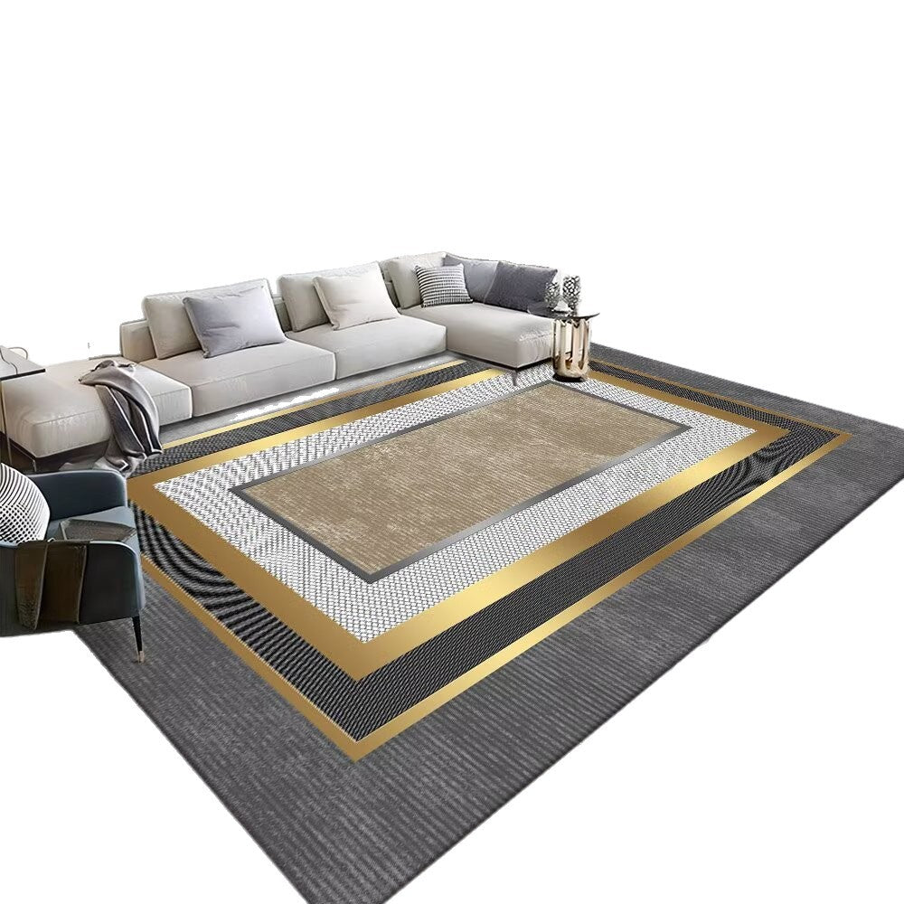 Luxuriöser geometrischer Teppich Brehn