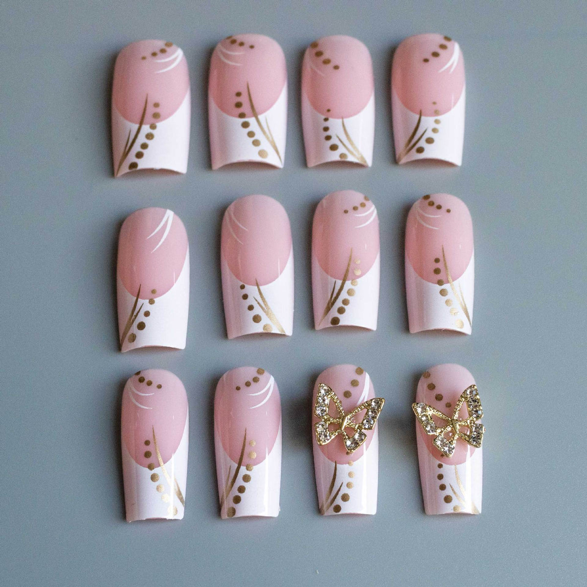 Stylisches Acryl-Nagelkunst-Set