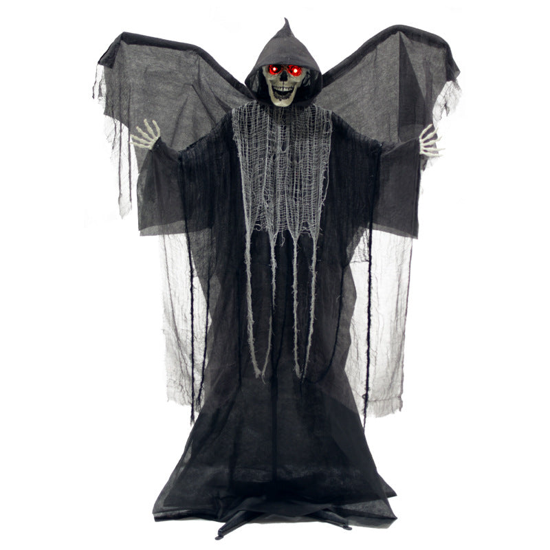 Spooky animierte Sensenmann-Dekoration Brehn