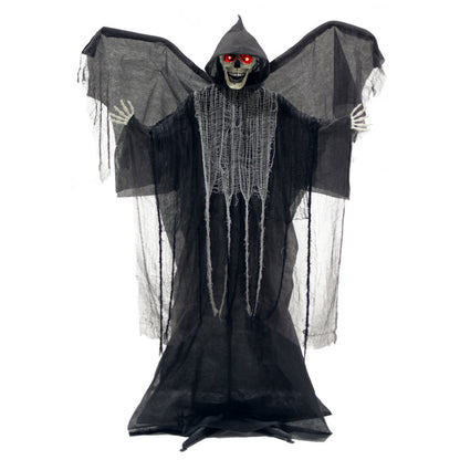 Spooky animierte Sensenmann-Dekoration Brehn