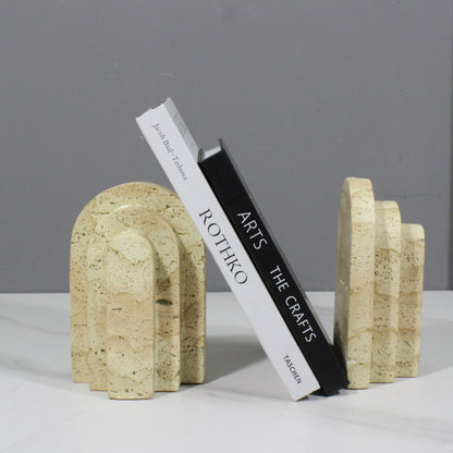 Dekorative Architektonische Buchstützen