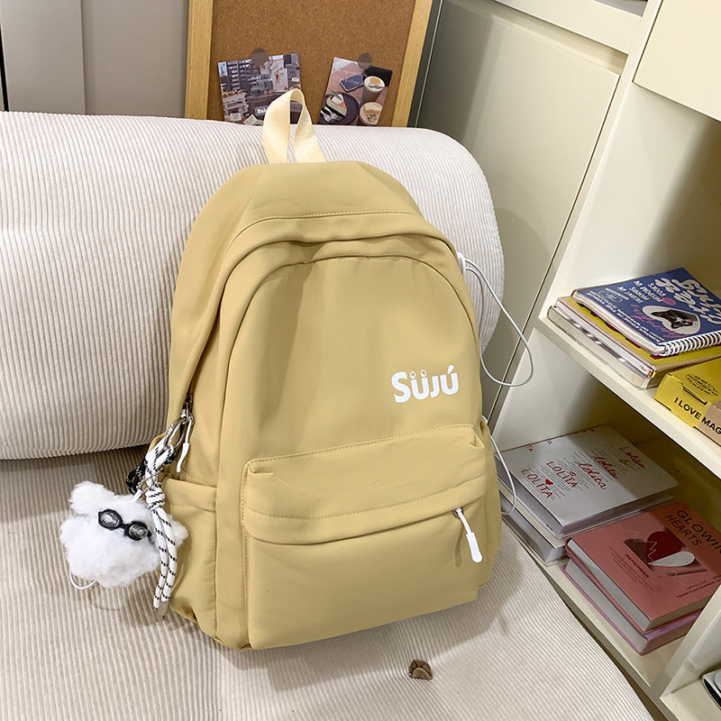 Stylischer Mehrfach-Taschen-Rucksack Brehn