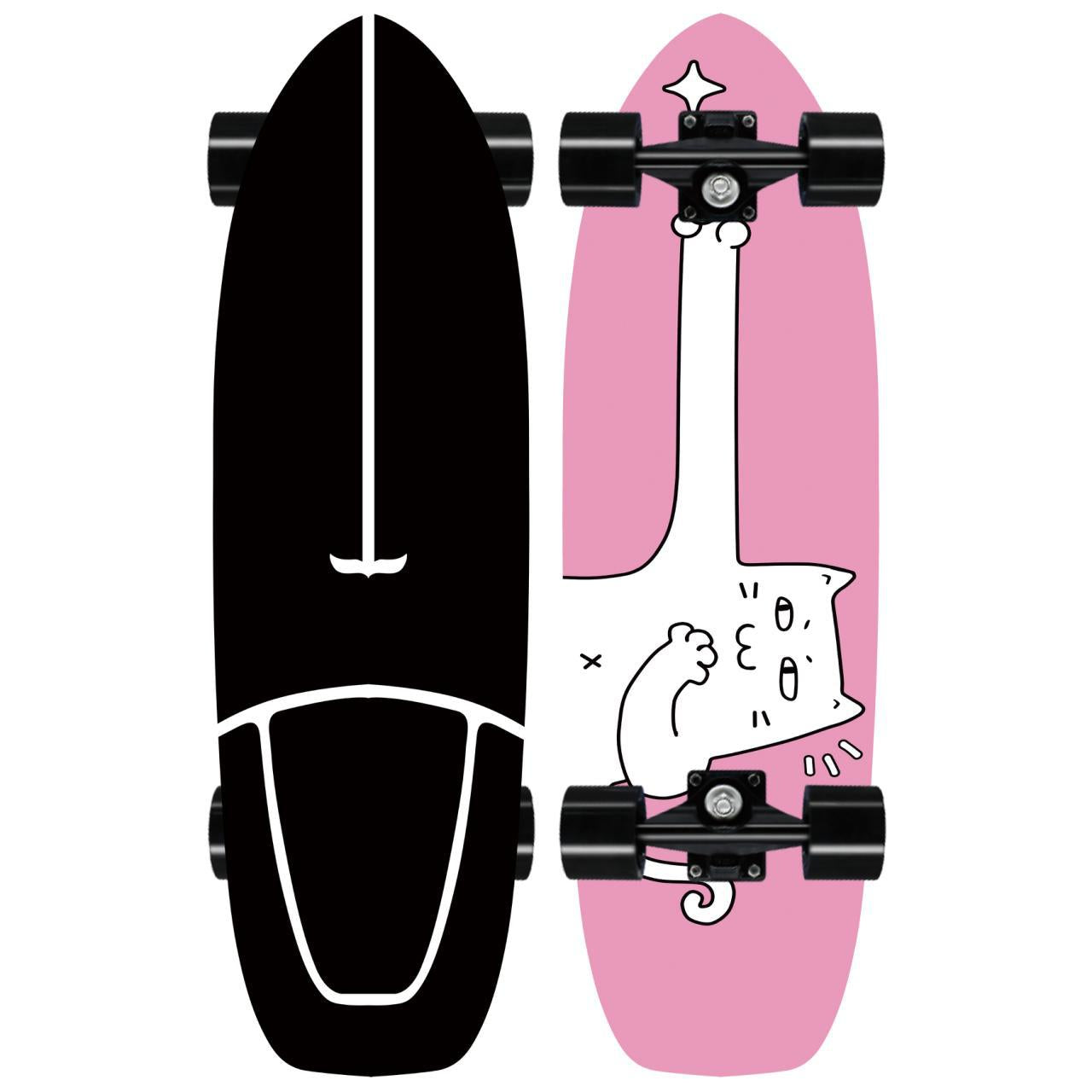 Künstlerisches Löwen Design Skateboard Brehn
